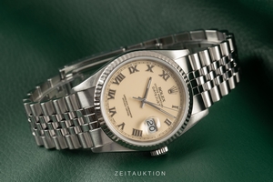 Rolex Datejust steel / white gold automatic Kal. 3135 Ref. 16234