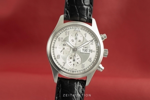 IWC Fliegeruhr chronograph steel automatic Kal. C.79320 Ref. 3717