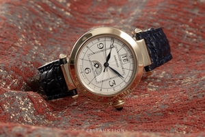 Cartier Pasha 18 ct red gold automatic Kal. 8011MC Ref. 2937