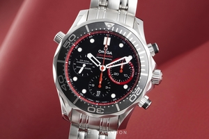 Omega Seamaster chronograph steel automatic Kal. 3330 Ref. 212.32.44.50.01.001