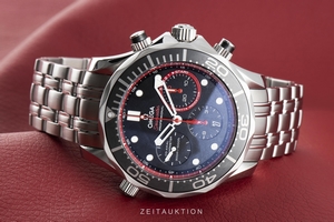 Omega Seamaster chronograph steel automatic Kal. 3330 Ref. 212.32.44.50.01.001