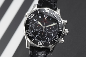 Omega Seamaster chronograph steel automatic Kal. 3303 Ref. 2894.51.91, 178.0516