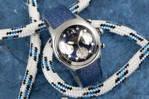 Corum Bubble chronograph steel automatic Ref. 285.150.20