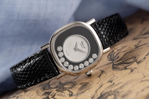 Chopard Happy Diamonds 18 ct white gold manual winding Kal. R55 Ref. 50895, G3355