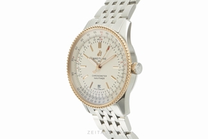 Breitling Navitimer steel / gold automatic Kal. B17 Ref. U17326