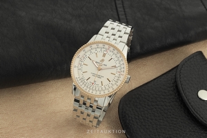 Breitling Navitimer steel / gold automatic Kal. B17 Ref. U17326