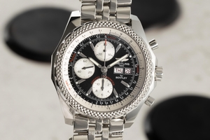 Breitling Bentley GT chronograph steel automatic Kal. B13 Ref. A13362