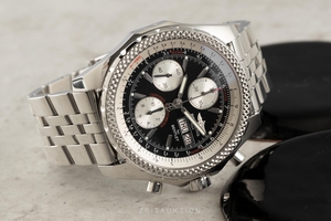 Breitling Bentley GT chronograph steel automatic Kal. B13 Ref. A13362