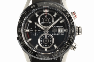 Tag Heuer Carrera chronograph ceramic / steel automatic Kal. Heuer 01 Ref. CAR201Z