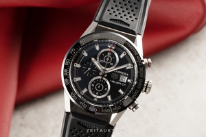 Tag Heuer Carrera chronograph ceramic / steel automatic Kal. Heuer 01 Ref. CAR201Z