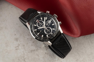 Tag Heuer Carrera chronograph ceramic / steel automatic Kal. Heuer 01 Ref. CAR201Z