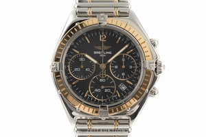 Breitling Sextant chronograph steel / gold quartz Kal. 1270 Ref. D55046