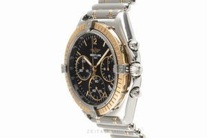 Breitling Sextant chronograph steel / gold quartz Kal. 1270 Ref. D55046