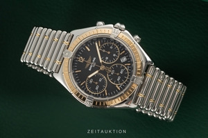 Breitling Sextant chronograph steel / gold quartz Kal. 1270 Ref. D55046