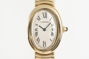 Cartier Baignoire 18 ct gold quartz Kal. 057.06 Ref. 1950