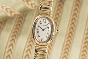 Cartier Baignoire 18 ct gold quartz Kal. 057.06 Ref. 1950