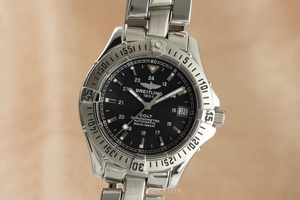 Breitling Colt steel automatic Kal. B17 Ref. A17350