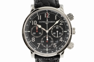 Ulysse Nardin Marine Chronograph chronograph steel automatic Kal. U-N-35-16-1529 Ref. 353-88