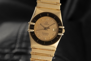 Omega Constellation 18 ct gold quartz Kal. 1382 Ref. 598.0003