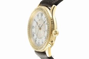 Longines Lindbergh Stundenwinkel 18 ct gold automatic Kal. L989.2 Ref. 989.5216