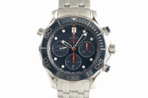 Omega Seamaster chronograph steel automatic Kal. 3330 Ref. 212.30.44.50.03.001