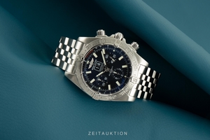 Breitling Blackbird chronograph steel automatic Kal. B44 Ref. A44359