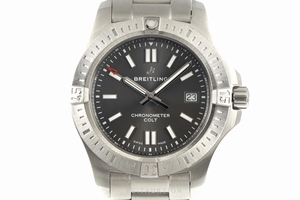 Breitling Colt steel automatic Kal. B17 Ref. A17313
