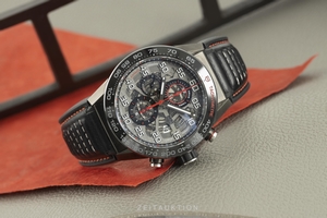 Tag Heuer Carrera chronograph steel automatic Kal. Heuer 01 Ref. CAR2A1H