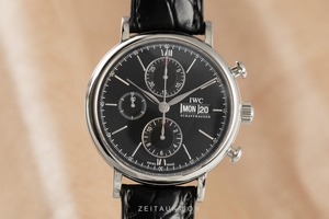 IWC Portofino chronograph steel automatic Kal. 79320 Ref. IW391008
