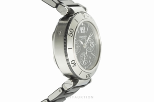 Cartier Pasha chronograph steel automatic Kal. 8630 Ref. 2995