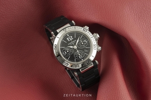 Cartier Pasha chronograph steel automatic Kal. 8630 Ref. 2995
