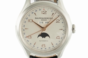 Baume & Mercier Clifton steel automatic Kal. BM11900 Ref. MOA10055, 65718