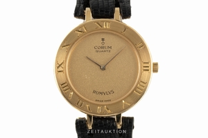 Corum Romulus 18 ct gold quartz Ref. 50.202.56