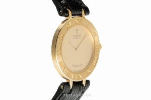 Corum Romulus 18 ct gold quartz Ref. 50.202.56
