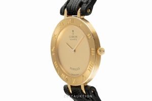 Corum Romulus 18 ct gold quartz Ref. 50.202.56