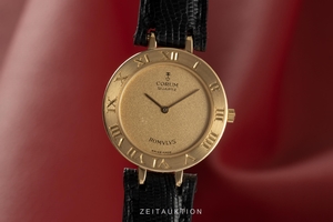 Corum Romulus 18 ct gold quartz Ref. 50.202.56