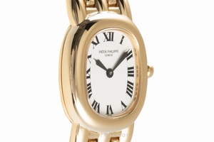 Patek Philippe Golden Ellipse 18 ct gold quartz Kal. E15 Ref. 4830/1