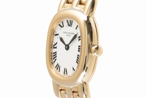 Patek Philippe Golden Ellipse 18 ct gold quartz Kal. E15 Ref. 4830/1