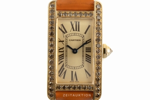 Cartier Tank Americaine 18 ct gold quartz Kal. 157 Ref. 2482