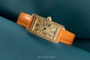 Cartier Tank Americaine 18 ct gold quartz Kal. 157 Ref. 2482