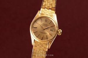 Rolex Datejust 18 ct gold automatic Kal. 1130 Ref. 6520 VINTAGE