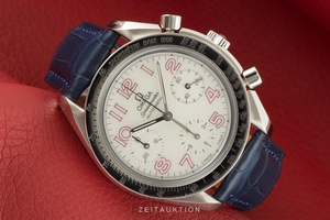 Omega Speedmaster chronograph steel automatic Kal. 3220 Ref. 3834.74.34, 175.0042