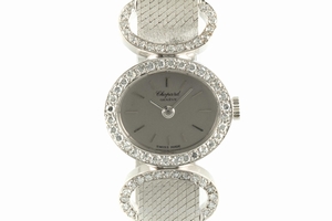 Chopard Geneve 18 ct white gold manual winding Ref. 50491 VINTAGE