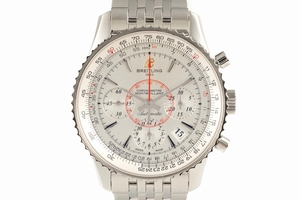 Breitling Montbrillant chronograph steel automatic Kal. B01 Ref. AB0130