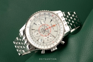 Breitling Montbrillant chronograph steel automatic Kal. B01 Ref. AB0130