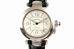 Cartier Pasha 18 ct white gold automatic Kal. 049 Ref. 2308