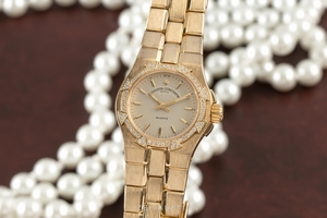 Vacheron & Constantin Overseas 18 ct gold quartz Kal. 1016 Ref. 12050-16050/1