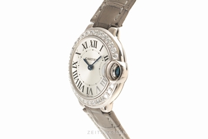 Cartier Ballon Bleu de Cartier 18 ct white gold quartz Kal. 057 Ref. 3008