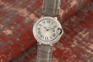 Cartier Ballon Bleu de Cartier 18 ct white gold quartz Kal. 057 Ref. 3008