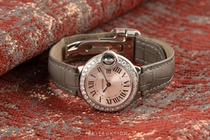 Cartier Ballon Bleu de Cartier 18 ct white gold quartz Kal. 057 Ref. 3008